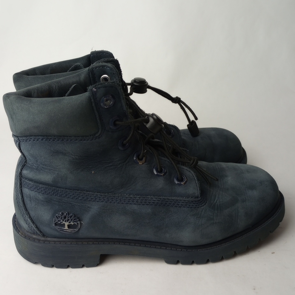 Boys' Grade School Blue Timberland Waterproof 6" Boots, Size 4.5